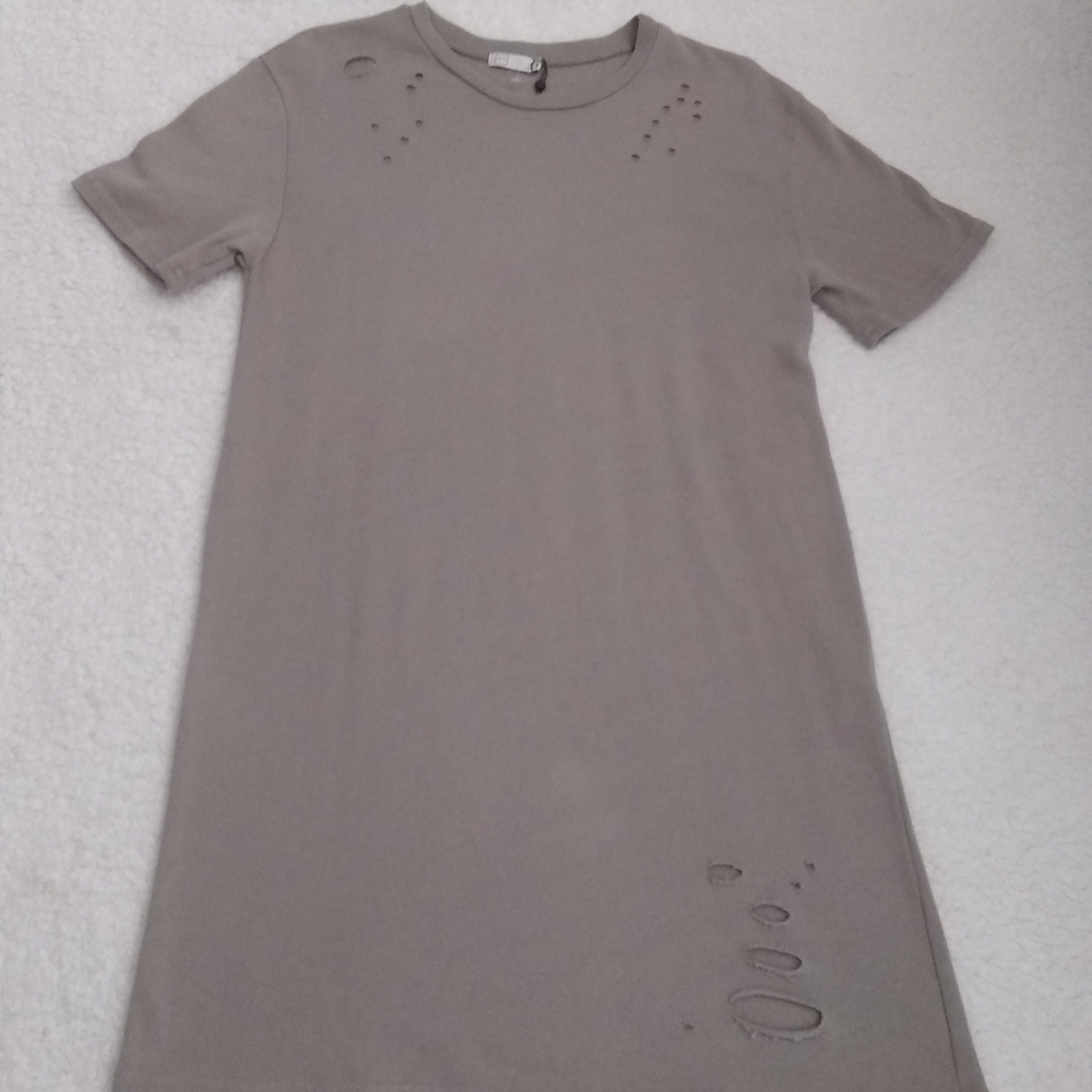 MICHELLE by commune Irvinton steel grey tunic/dres Size S.